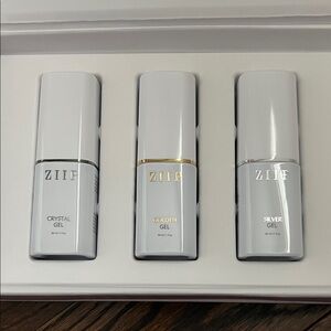 ZIIP Skincare Gel Trio - Crystal, Golden, and Silver